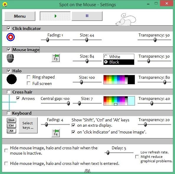 Активация SpotOnTheMouse 2.6.0