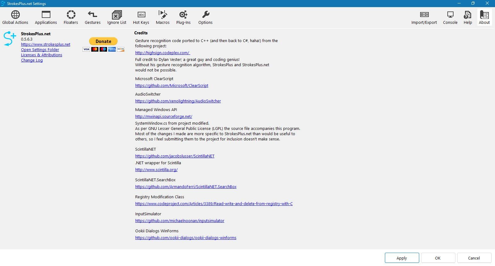 Активация StrokesPlus.net 0.5.7.8 + portable