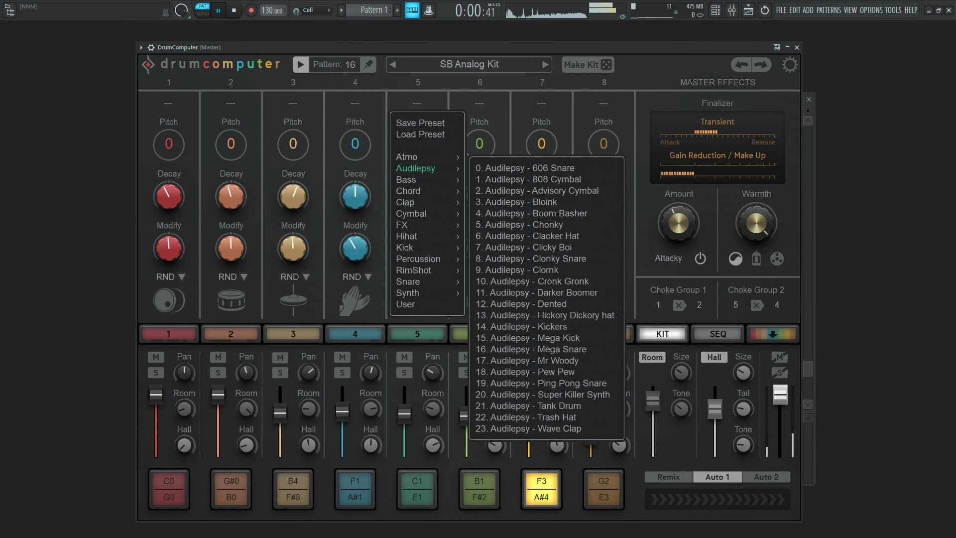 Активация Sugar Bytes - DrumComputer 1.3.4 Standalone, VSTi, VSTi 3, AAX RePack by TCD