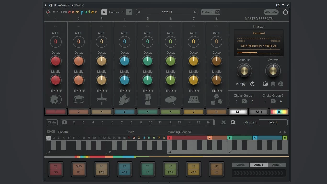 Активация Sugar Bytes - DrumComputer 1.3.5 Standalone, VSTi, VSTi 3, AAX RePack by TCD