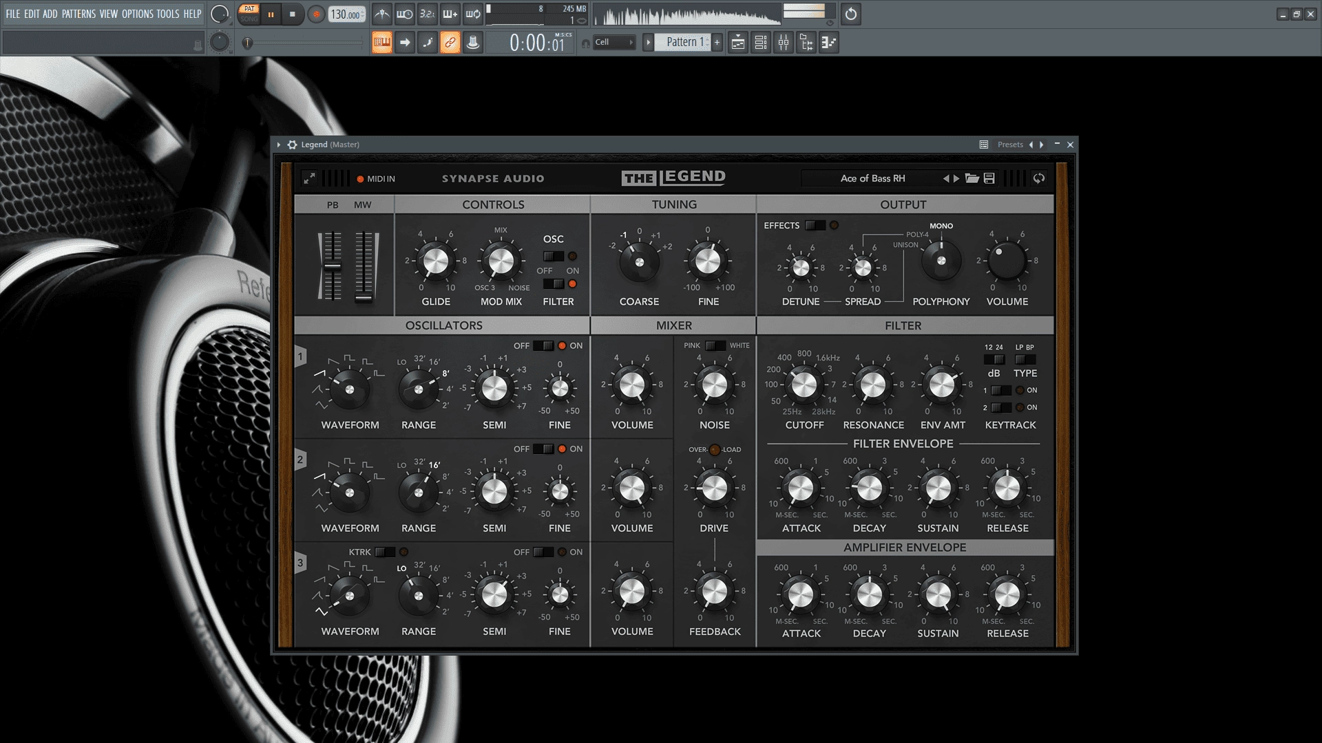 Активация Synapse Audio - The Legend 1.28 VSTi RePack
