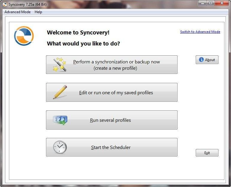 Активация Syncovery Pro 7.25a Build 211