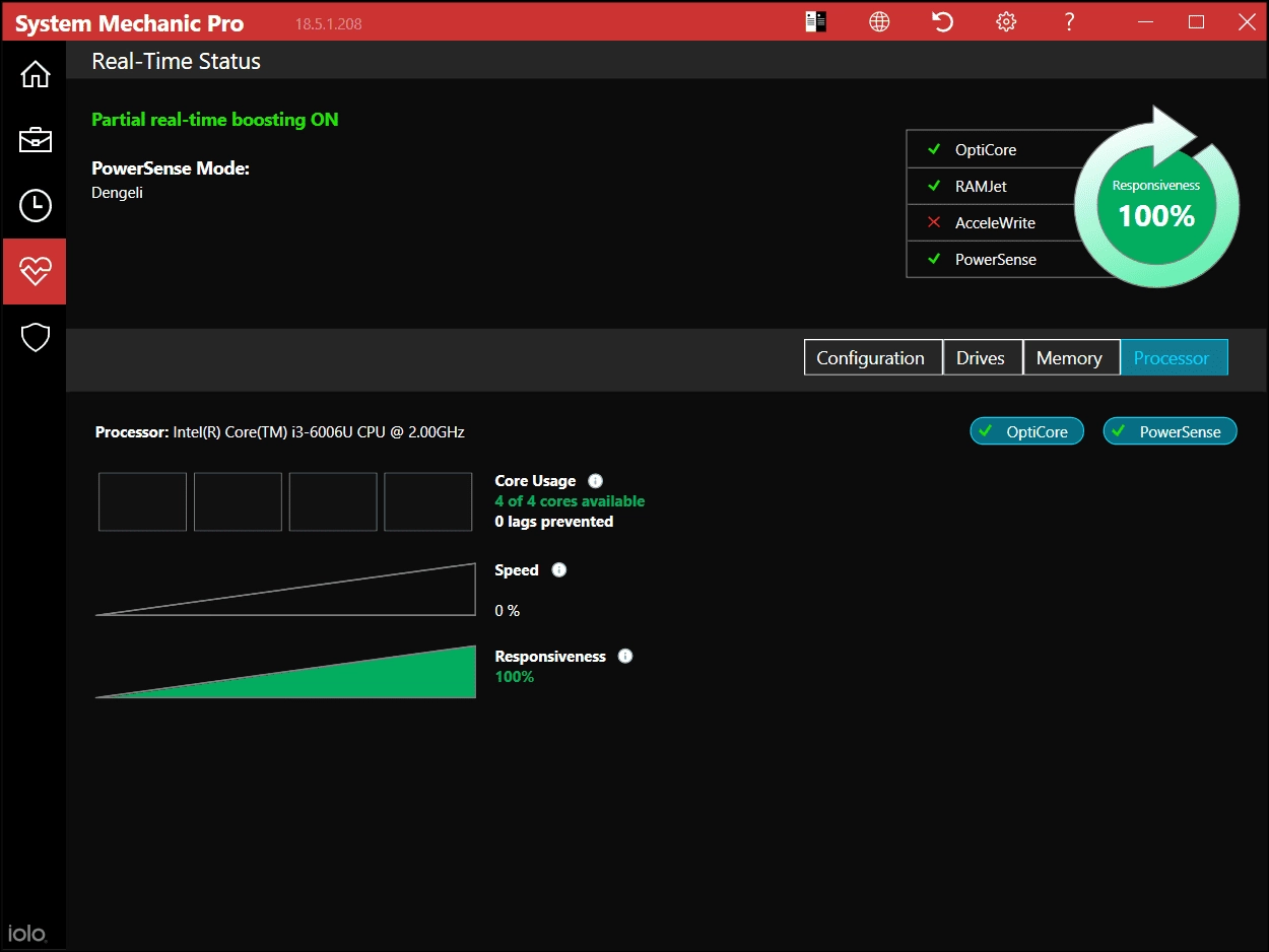 Активация System Mechanic Pro 18.5.1.208