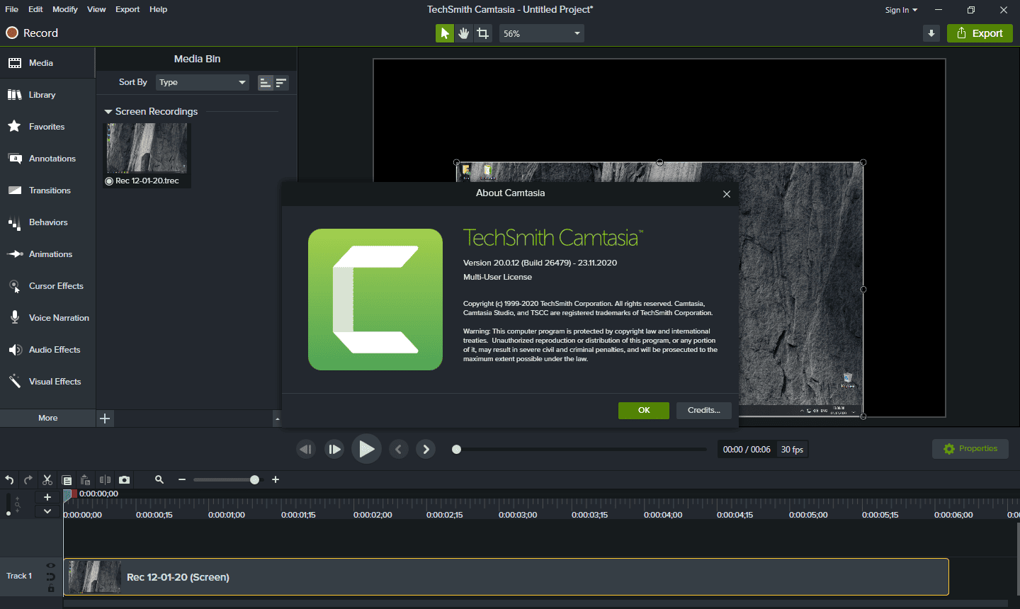Активация TechSmith Camtasia 22.1.0 RePack by KpoJIuK