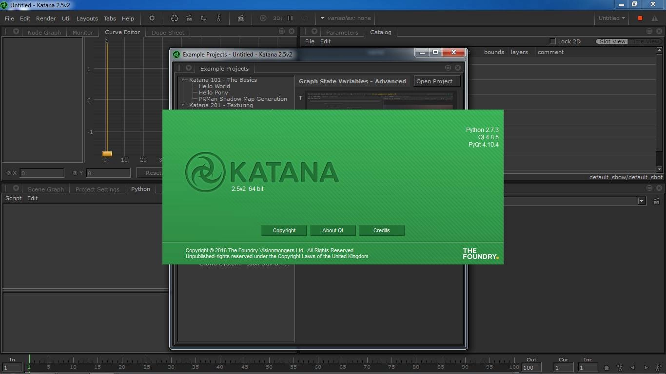 Активация The Foundry KATANA 2.5v2