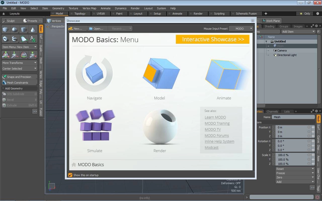 Активация The Foundry MODO 901 SP2 Build 92134