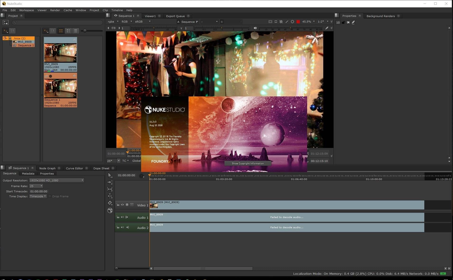 Активация The Foundry NUKE STUDIO + HIERO 11.3v3