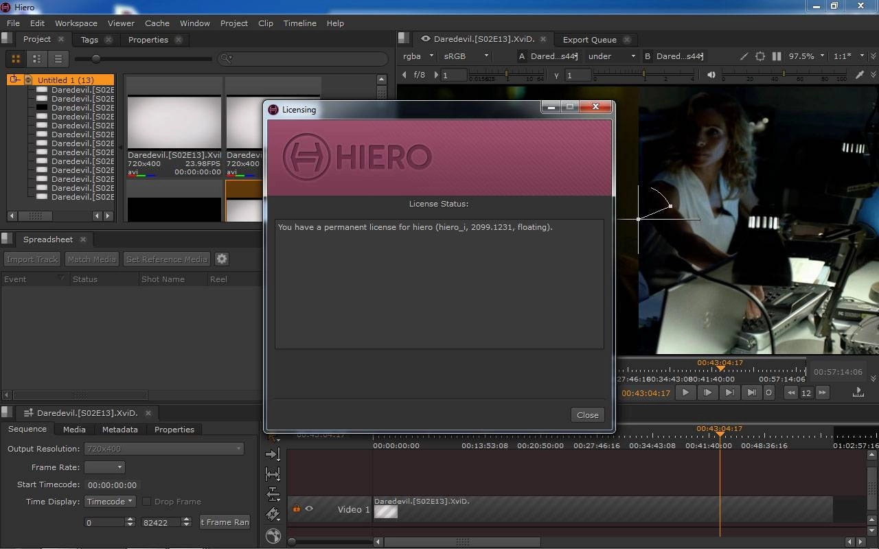 Активация The Foundry NUKE STUDIO 10.0v1 + HIERO 10.0v1
