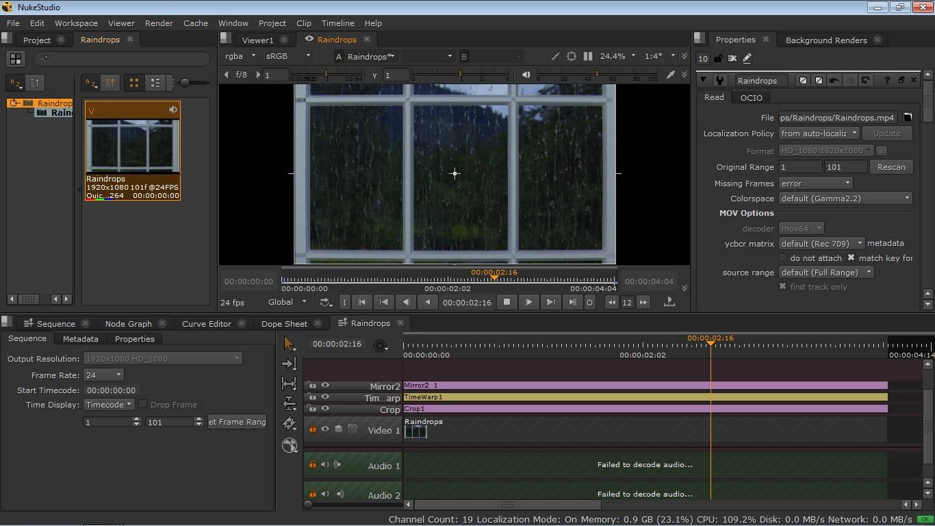 Активация The Foundry Nuke Studio 12.0v2