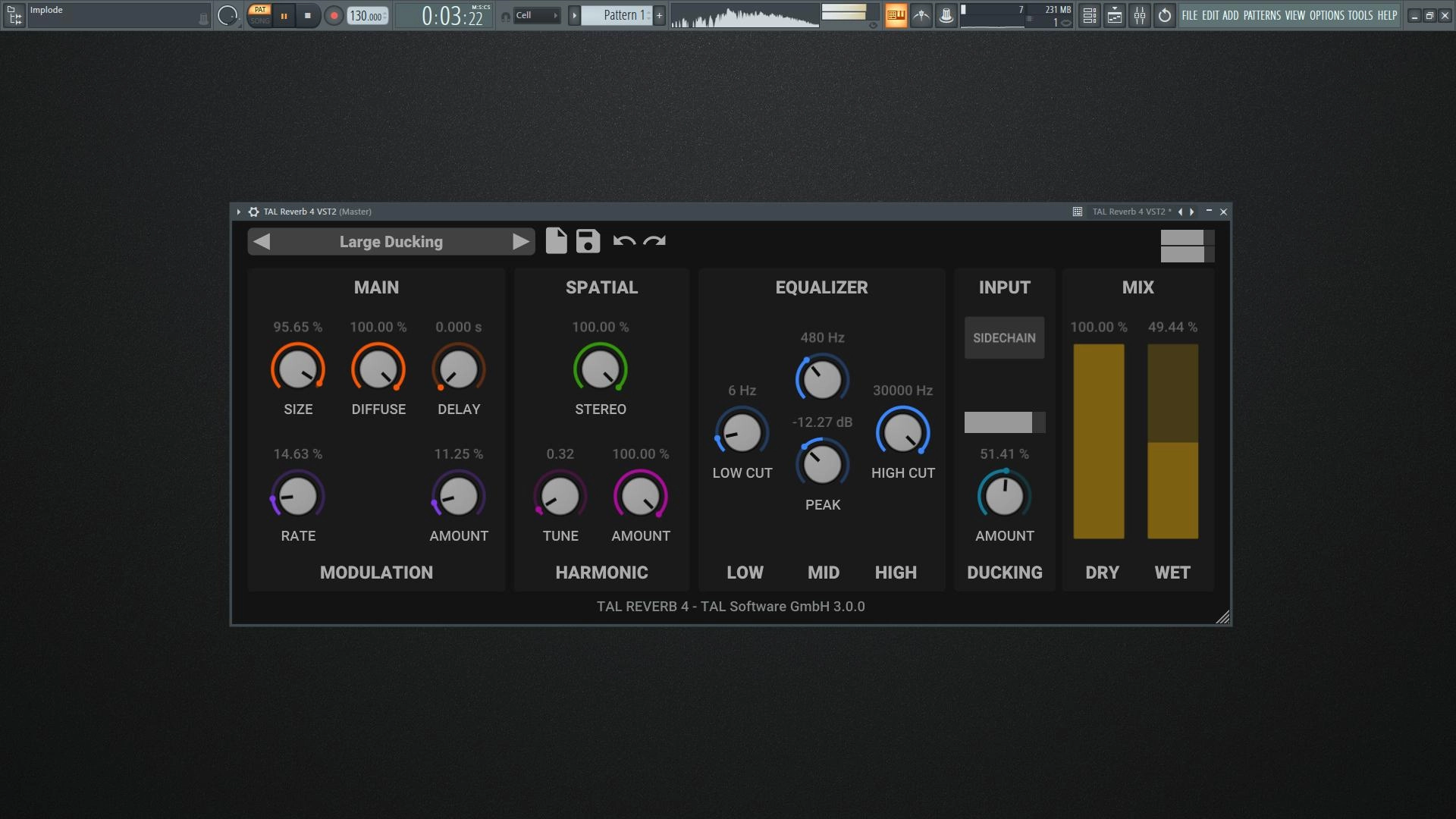 Активация Togu Audio - TAL-Reverb-4 3.0.0 VST, VST 3