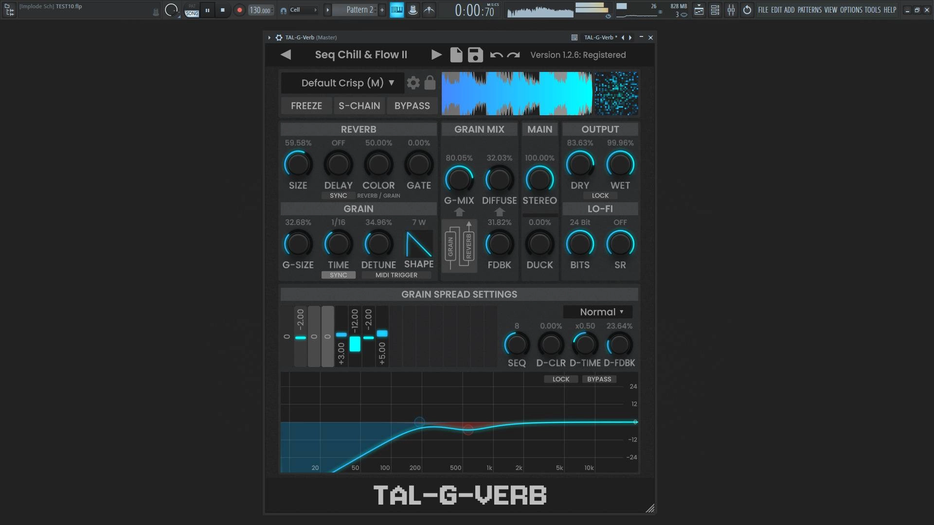 Активация Togu Audio Line - TAL-G-Verb 1.2.8 VST, VST 3, AAX, CLAP