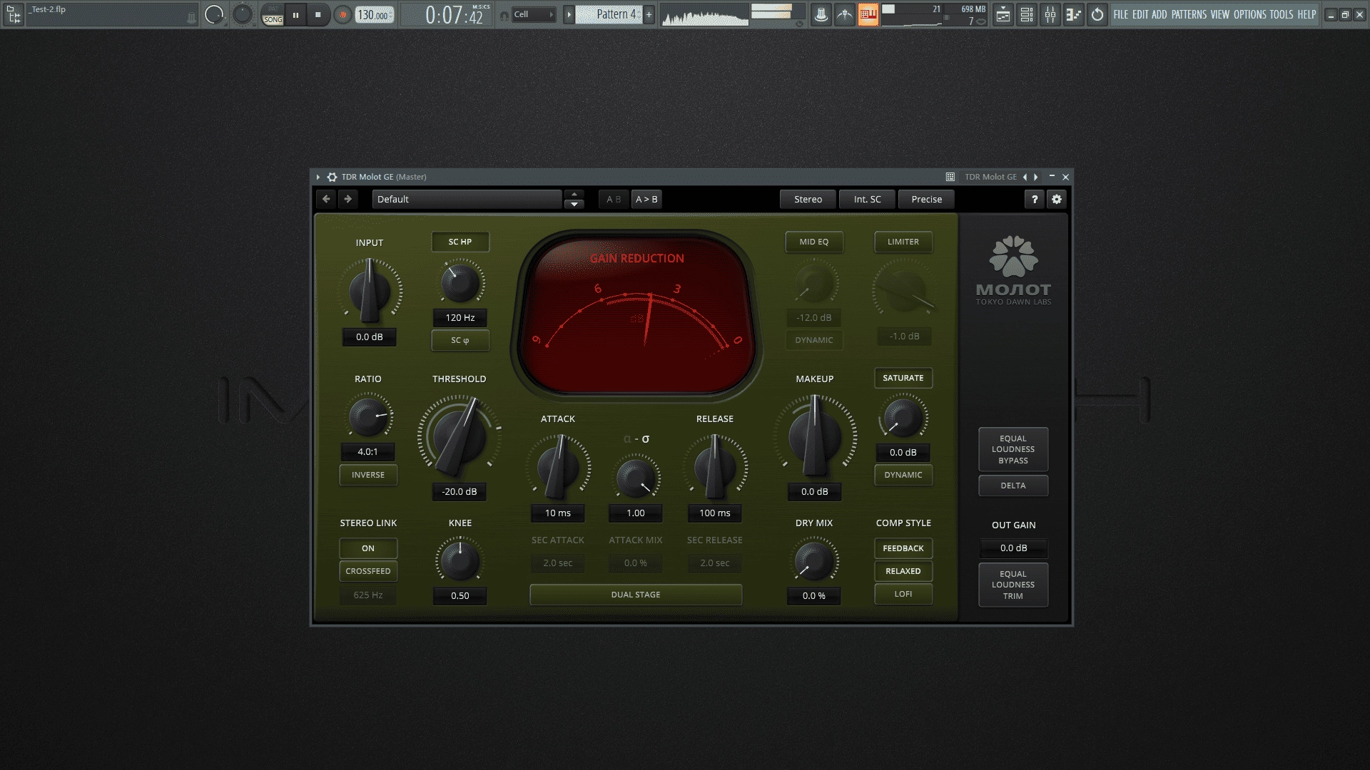 Активация Tokyo Dawn Records - Molot GE 1.0.4 VST, VST3, AAX Retail