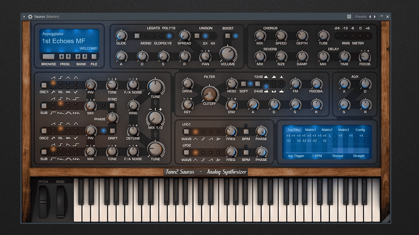 Активация Tone2 - Saurus 4.0.2 STANDALONE, VSTi, VSTi 3