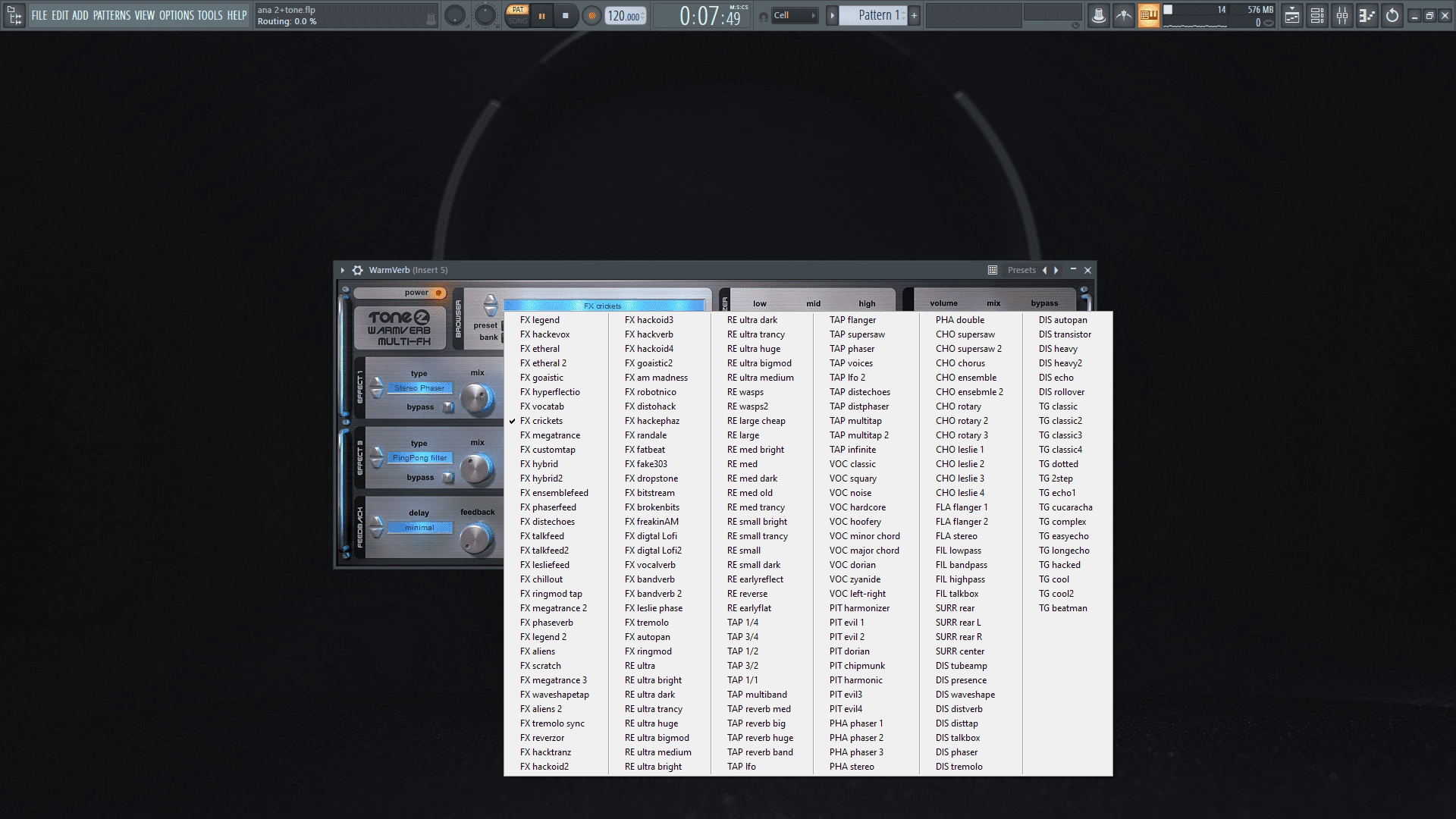 Активация Tone2 - Warmverb Multi-FX 1.2.1/1.2.2 VST