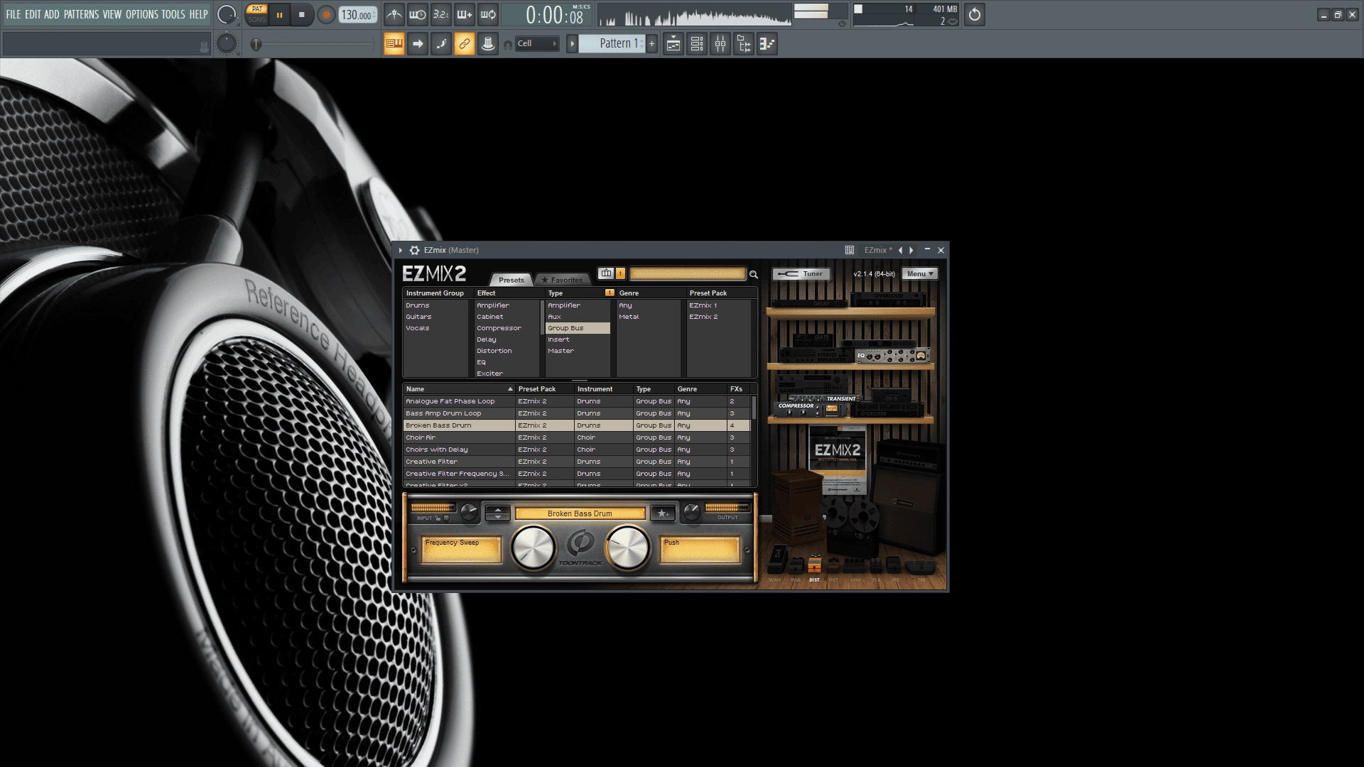 Активация Toontrack - EZMix 2 2.1.4 STANDALONE, VST, AAX