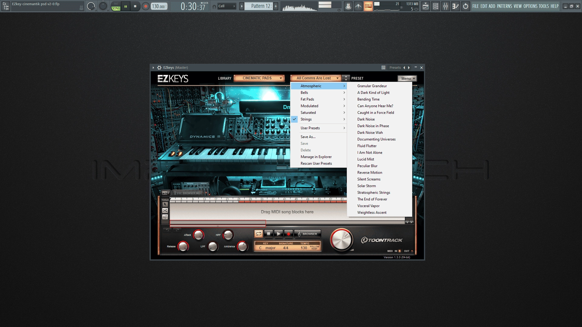 Активация Toontrack - EZkeys Cinematic Pads 1.3.0 STANDALONE, VSTi, AAX RePack by VR