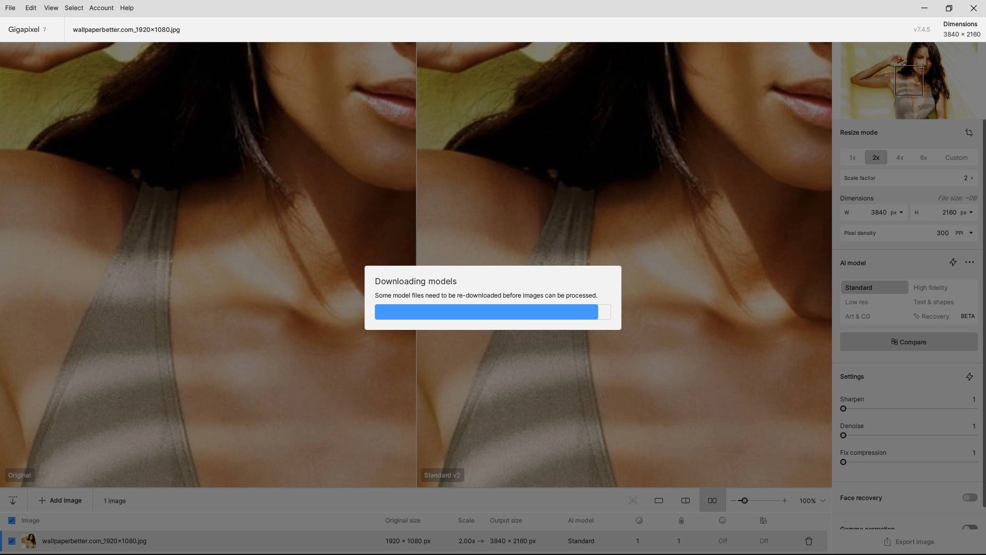 Активация Topaz Gigapixel AI 7.4.5 Beta RePack by elchupacabra
