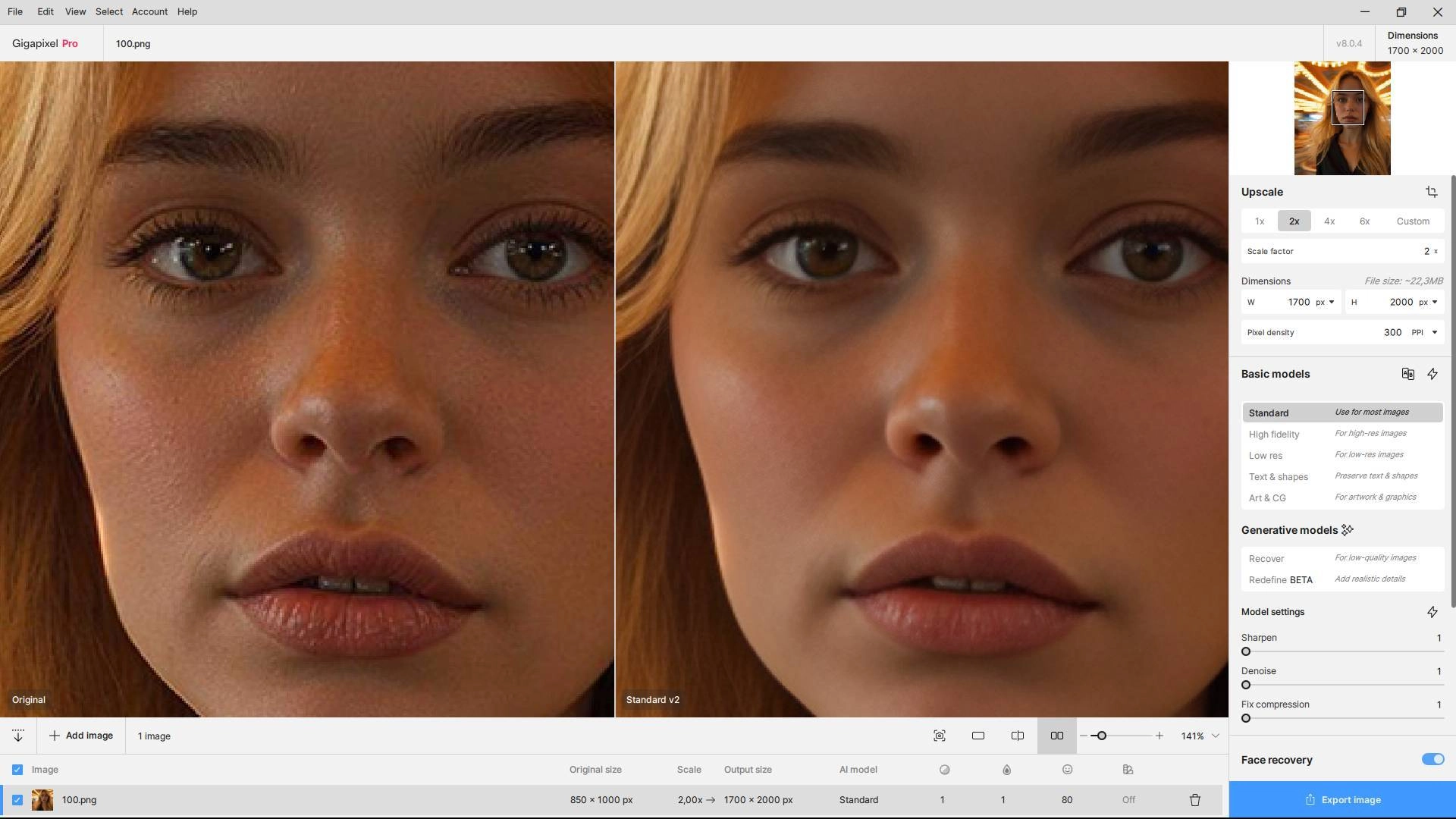 Активация Topaz Gigapixel AI 8.0.4 Beta