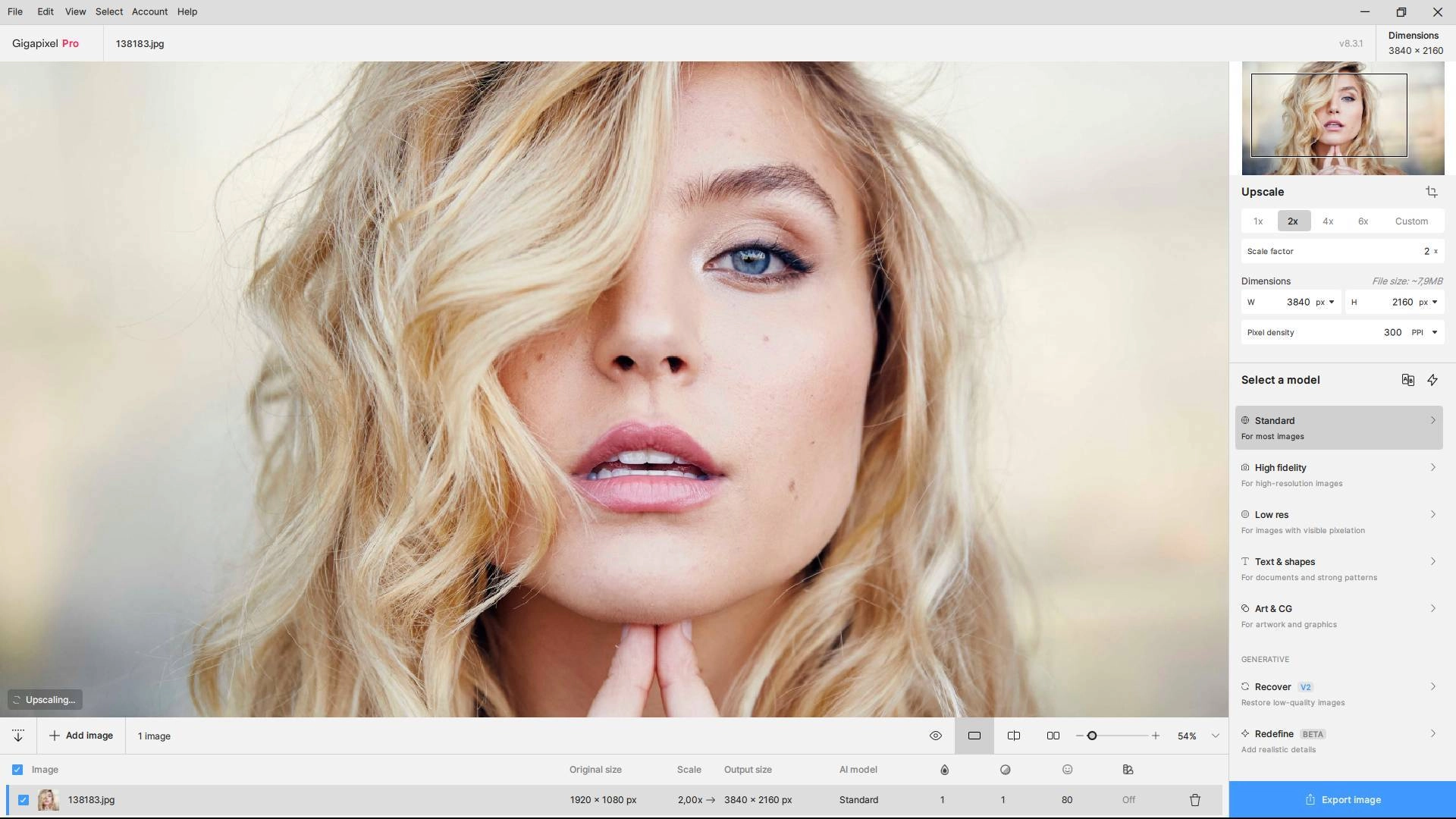 Активация Topaz Gigapixel AI Pro 8.3.3 RePack by KpoJIuK