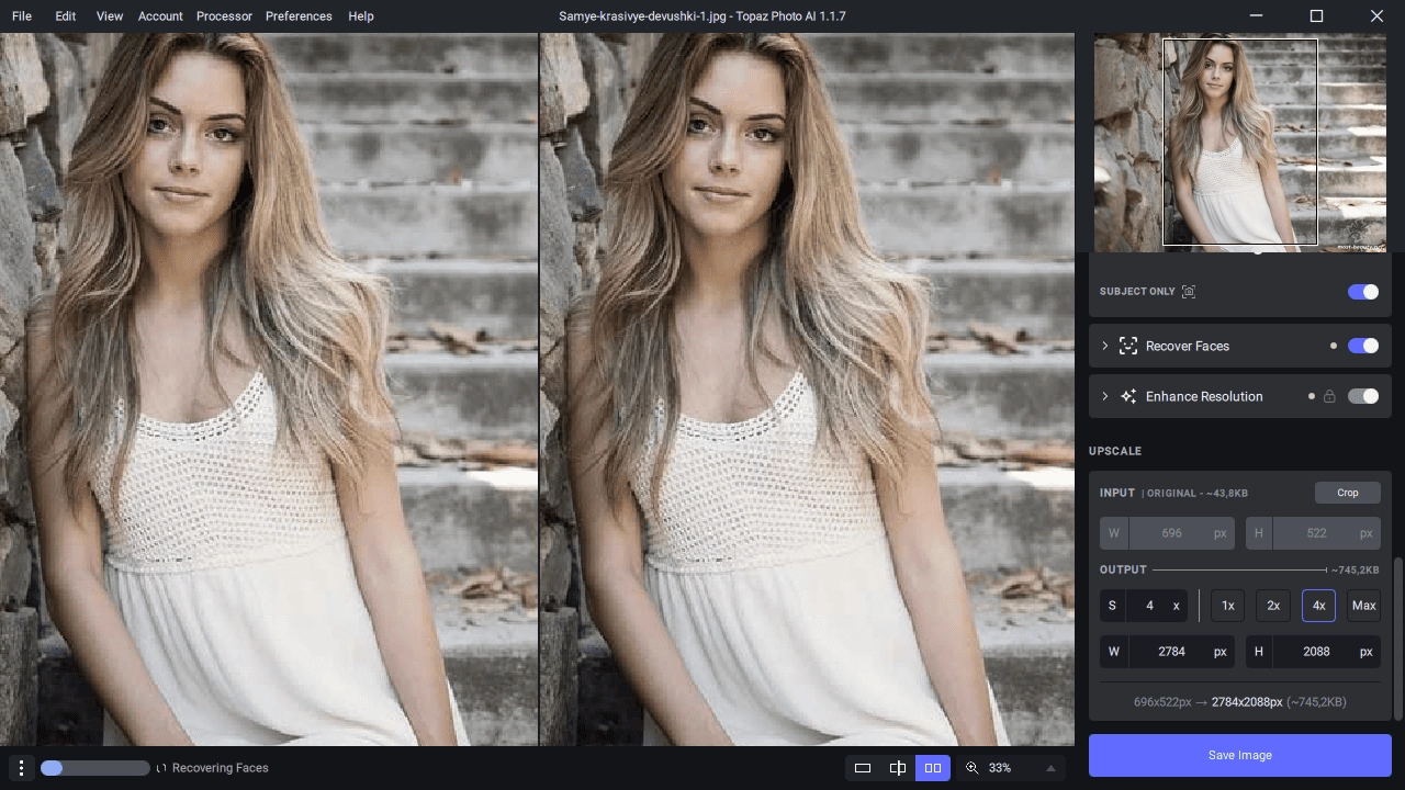 Активация Topaz Photo AI 3.2.1 Portable by 7997