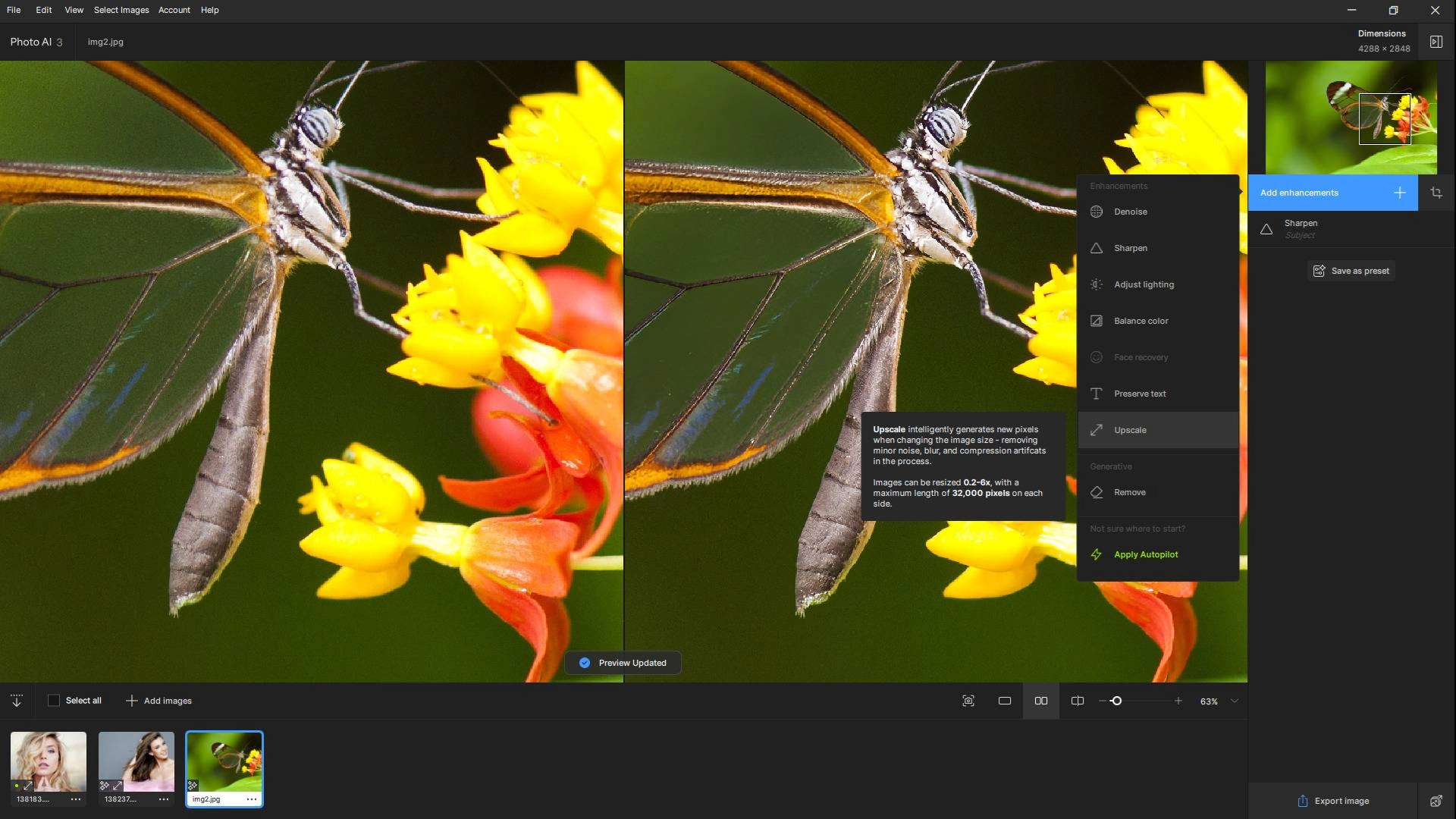 Активация Topaz Photo AI 3.3.3