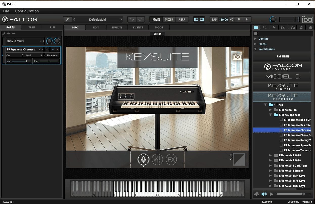 Активация UVI - Key Suite Electric 1.0.6