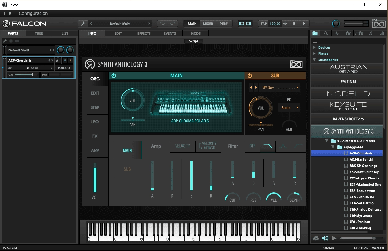 Активация UVI - Synth Anthology 3 v1.0.1