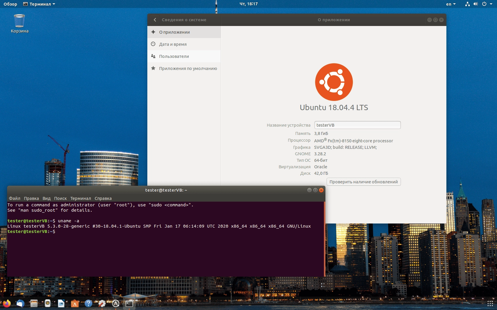 Активация Ubuntu 18.04.5 Bionic Beaver LTS 2xDVD