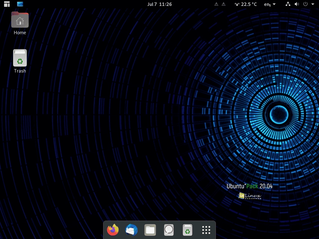 Активация Ubuntu*Pack 20.04 GNOME 1xDVD