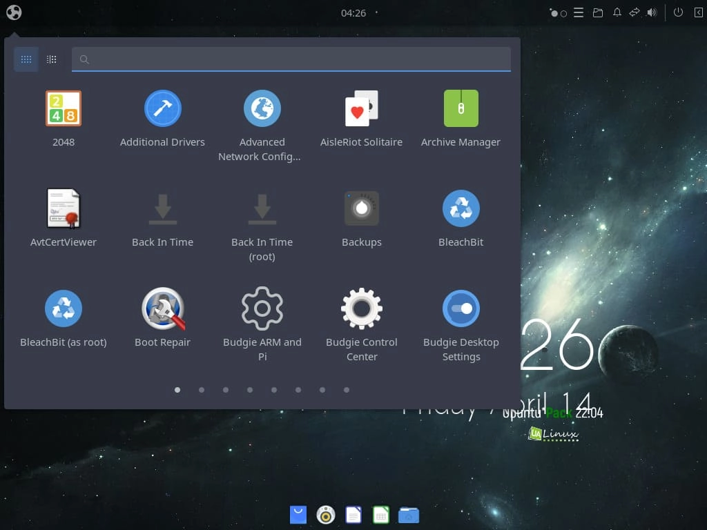 Активация Ubuntu*Pack 22.04 Budgie 1xDVD
