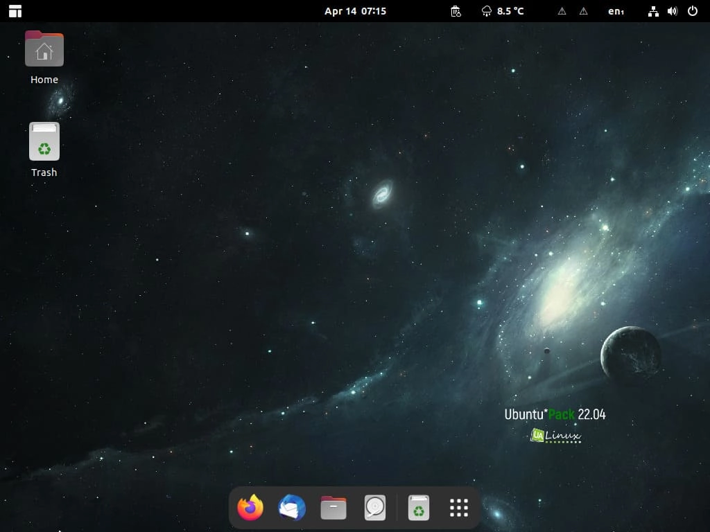 Активация Ubuntu*Pack 22.04 GNOME 1xDVD