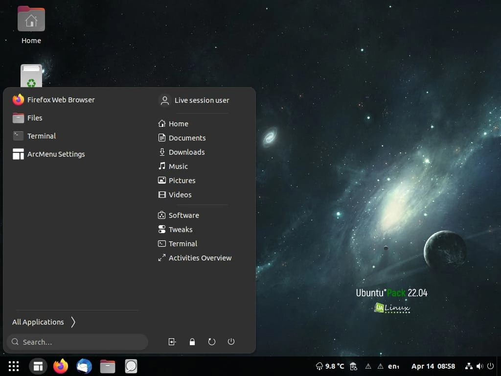Активация Ubuntu*Pack 22.04 LikeWin 1xDVD