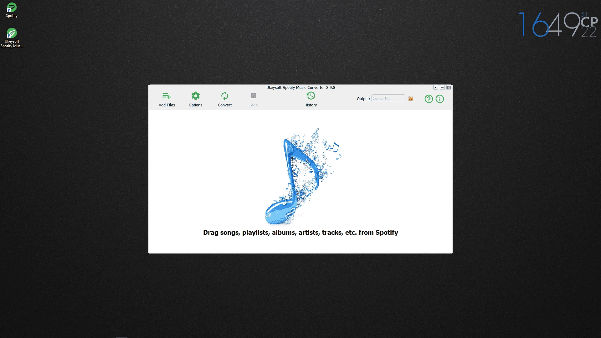 Активация Ukeysoft Spotify Music Converter 2.9.8