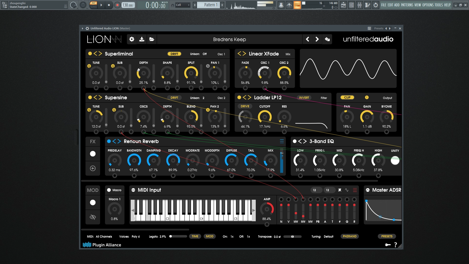 Активация Unfiltered Audio - LION v1.3.0 VSTi, VSTi3