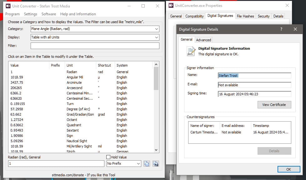 Активация Unit Converter 16.08.2024