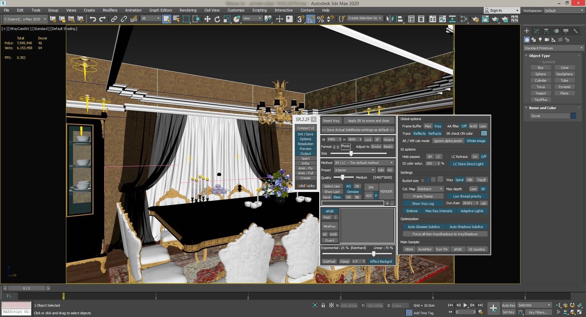 Активация V-Ray Next 4.30.00 for 3ds Max 2013-2020