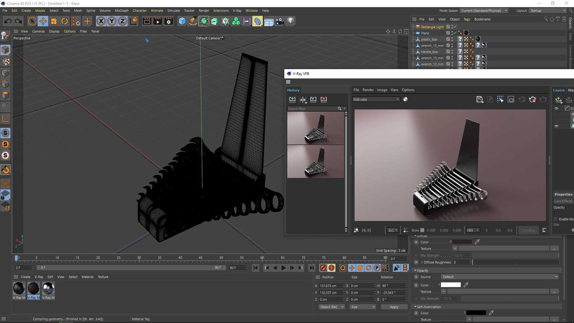 Активация V-ray 5.00.42 for Cinema 4D R20-R23