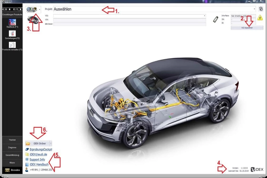 Активация VAG iDEX 1.19.8.0