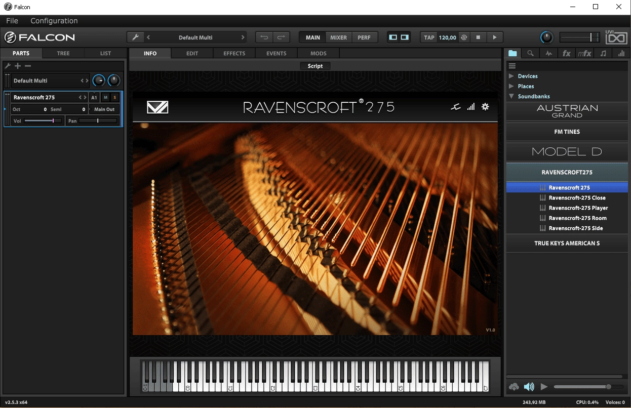 Активация VI Labs Audio - Ravenscroft 275