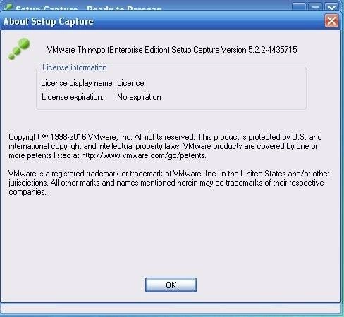 Активация VMWare ThinApp Enterprise 5.2.2 Build 4435715