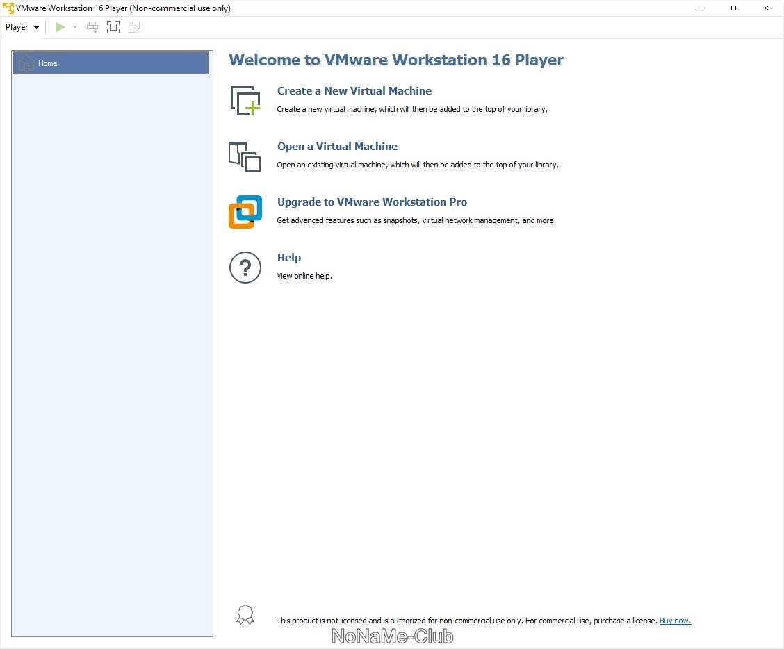 Активация VMware Workstation Player 16.2.4 build-20089737 Free