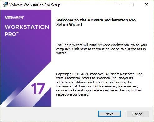 Активация VMware Workstation Pro for Personal Use 17.6.2 Build 24409262