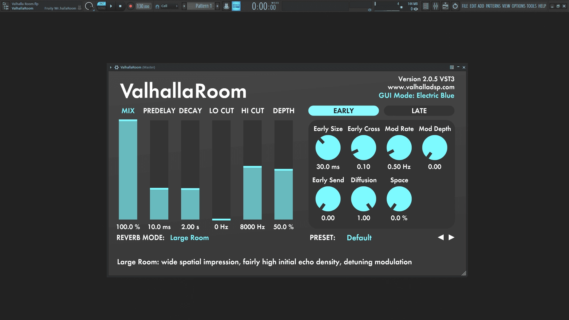 Активация Valhalla DSP - Valhalla Room 2.0.5 VST, VST3, AAX