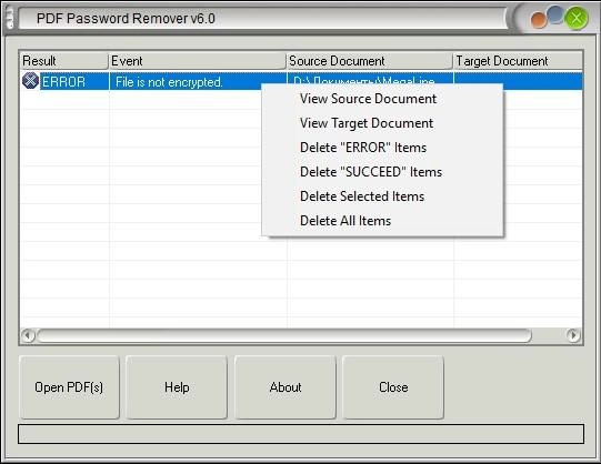 Активация VeryPDF PDF Password Remover 6.0 RePack by вовава