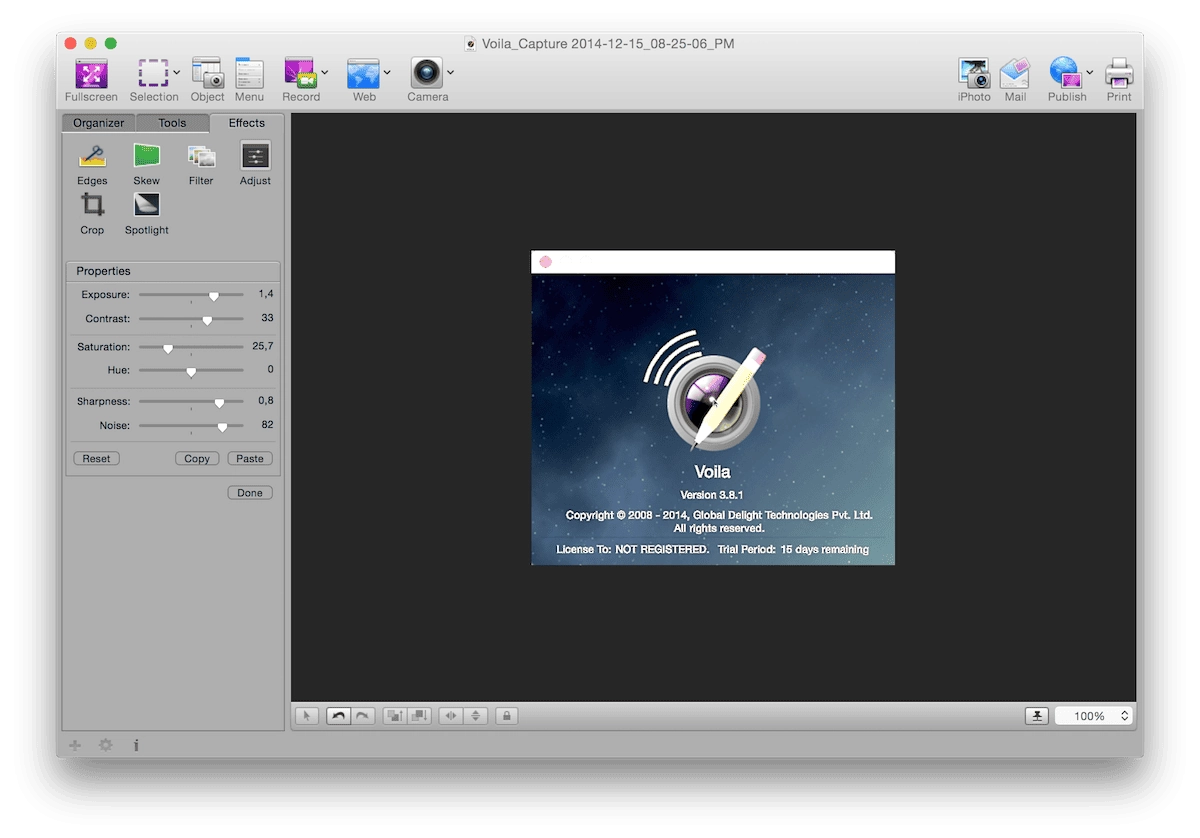 Активация Voila 3.9.1