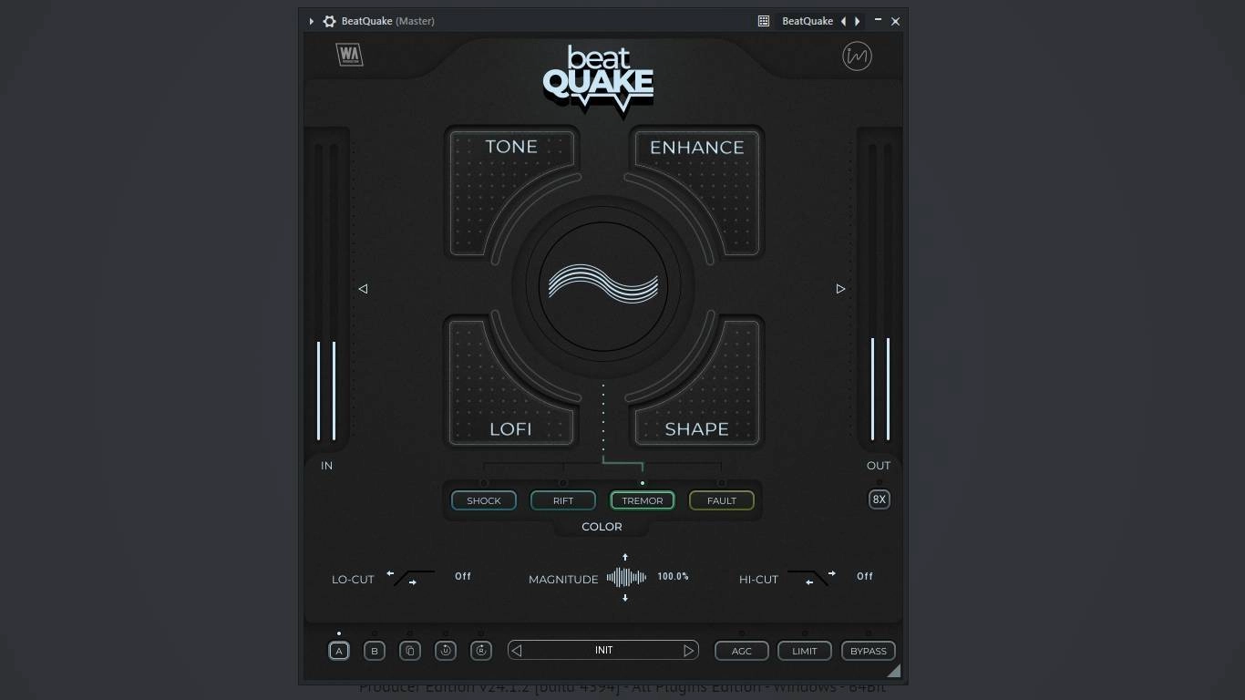 Активация W.A. Production - BeatQuake 1.0.0 VST, VST3, AAX