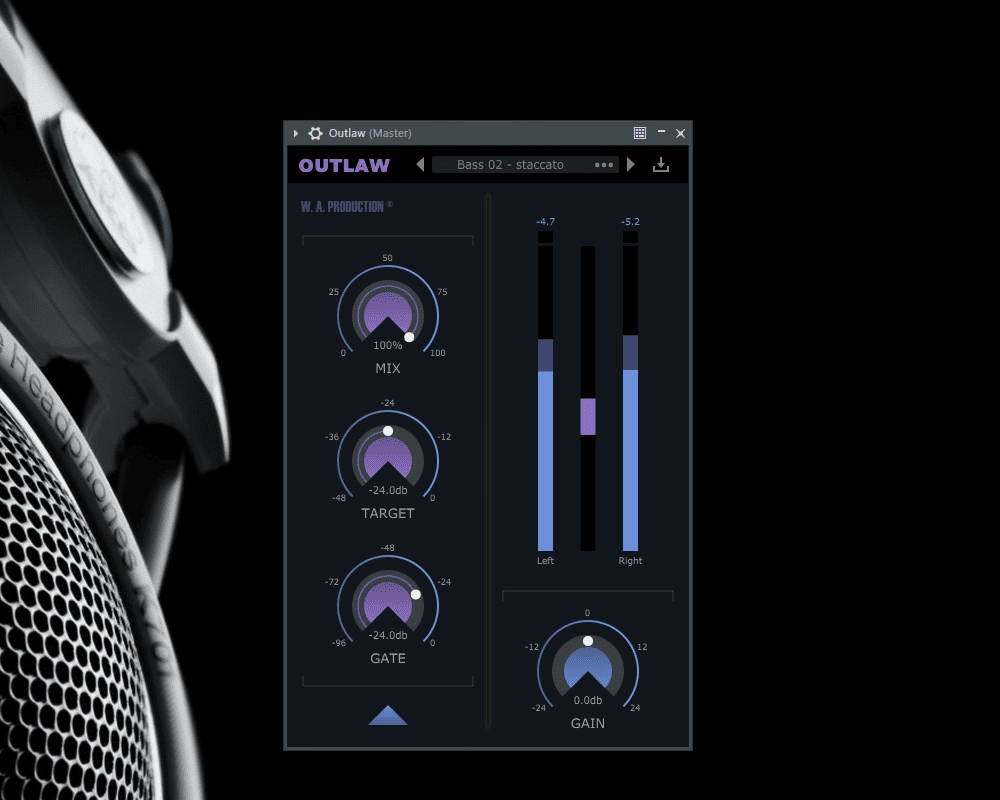 Активация W.A.Production - Outlaw 1.0.1 VST, VST3, AAX RETAiL