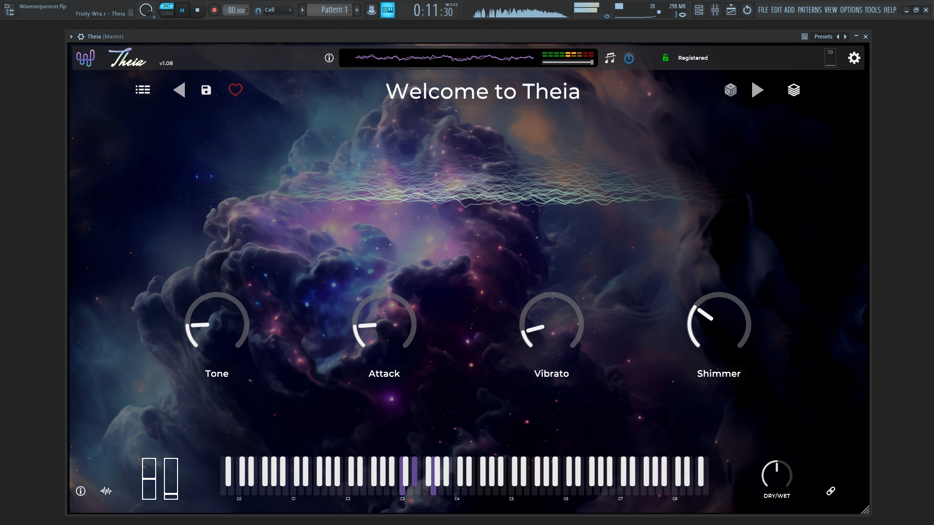 Активация Wavesequencer - Theia 1.08 STANDALONE, VSTi 3 RePack by TCD