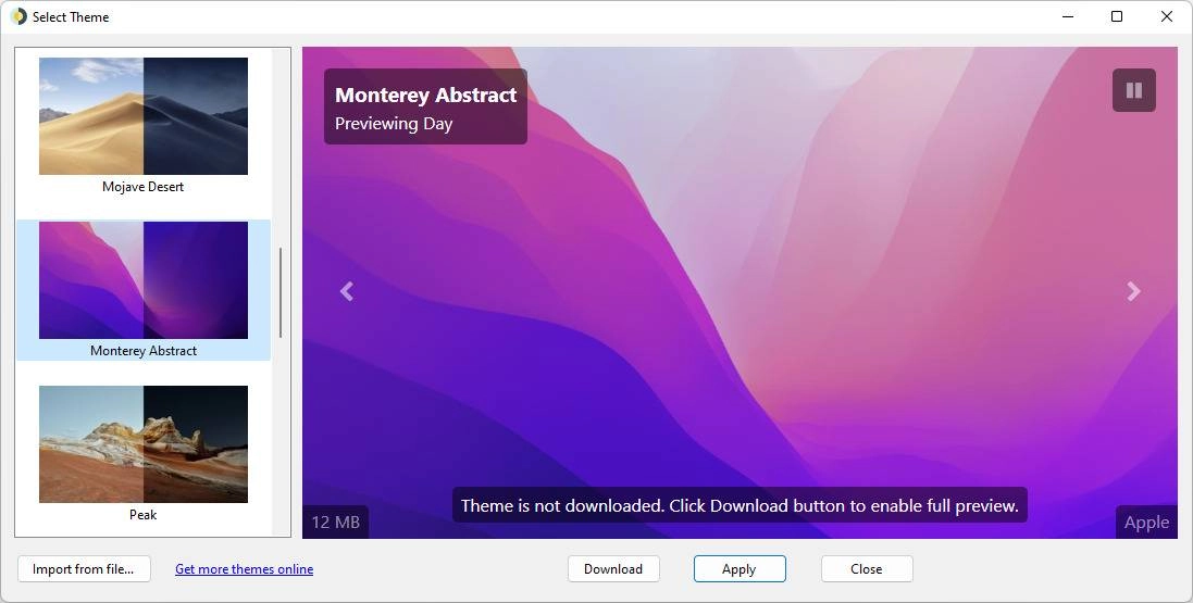 Активация WinDynamicDesktop 5.5.0