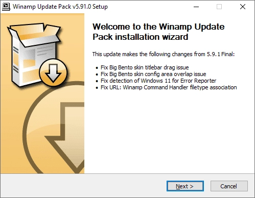 Активация Winamp Update Pack 5.9.1.10030